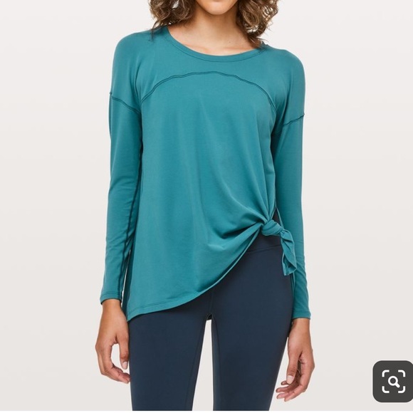 Lululemon Hit Unwind Long Sleeve Top Sz 